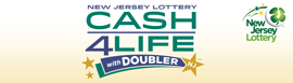 ニュージャージー州Cash 4 Life